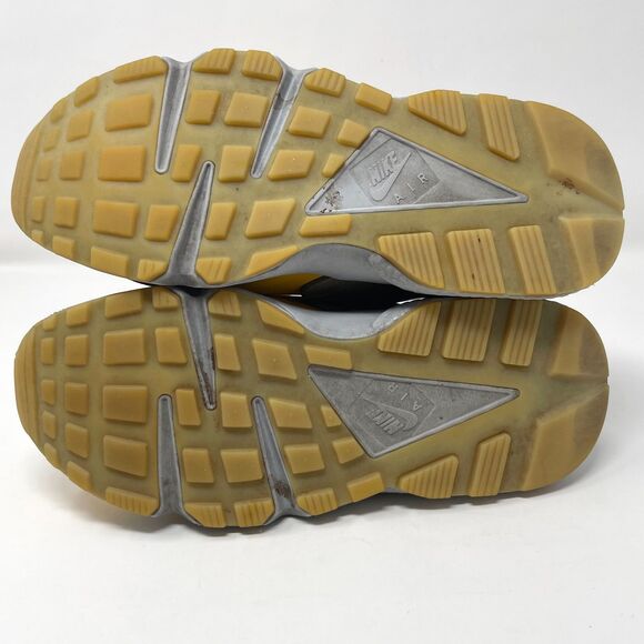 Nike‎ Air Huarache Women's Sz 7 Custom ID Sneakers Yellow Trainer - Picture 7 of 9